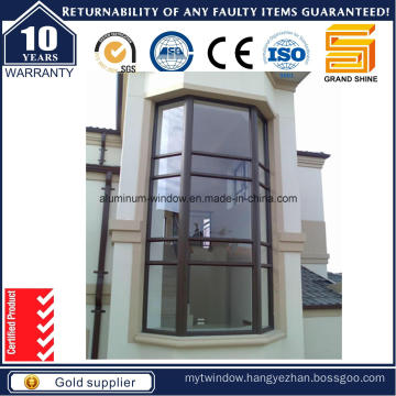 Low-E Glass Aluminum Casement/Swing Balcony Window